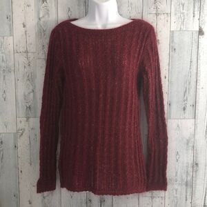 Berretti Made in Italy Mohair Wool Blend Sweater Small